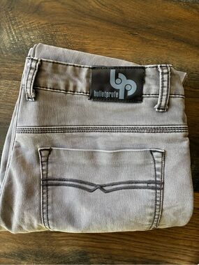 34x34 men’s Bulletprufe Denim Jeans Grey